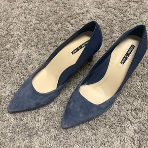 Violet and Red shoes